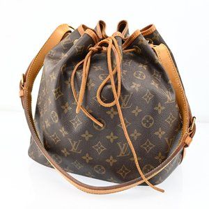 Auth Louis Vuitton Noe Shoulder Bag #44897L35B